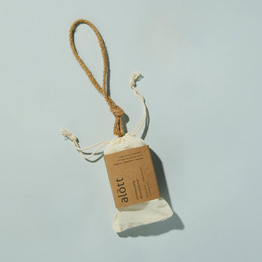 shampoo bar on a rope