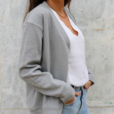 Rosie grey cardigan