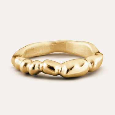 Aimless A Ring 18ct Gold Vermeil