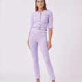 MNK Atelier Knitwear 80s Cardi Periwinkle Purple